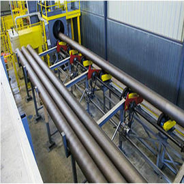 Qg Series Shot Blast Cleaning Machine Steel Pipe Inner And Outer Wall Customized Power