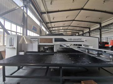 Closed Type CNC Hydraulic Punching Machine AMD-357 Power Press Punch 400 - 600 Hpm