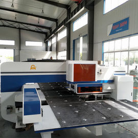 Custom Cnc Sheet Metal Punching Machine Close Punch Shape , Ultra Width Guide Spacing