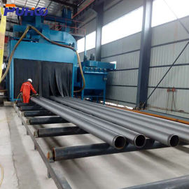Electric Pipe Sand Blasting Machine Pipe Cleaning Machine Environmental Friendly