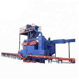 High Speed Steel Profiles Industrial Shot Blasting Machine For Sheet Metal