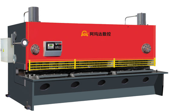 37KW CE QC12K 6*4000 Mm Cnc Guillotine Cutting Machine