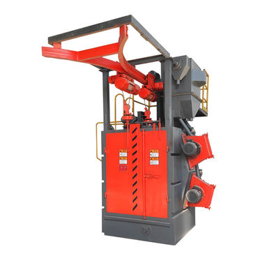 Double Type Hook Shot Blasting Machine Steel Plate For Brake Pad Rims
