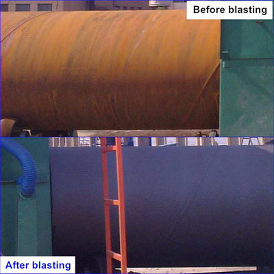 7000m3/H Steel Pipe Anti Fatigue Shot Blasting Machine