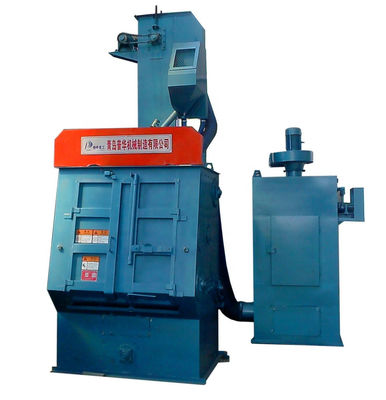 Q32 Crawler Tumble Belt Type Shot Blasting Machine For Steel Surface Treatment